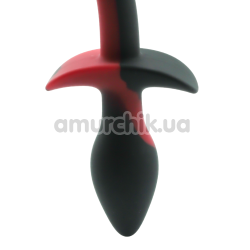 Анальная пробка с хвостом Anal Plug With Tail AN16062-R, красная