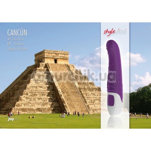 Вібратор Joy-Lite Style Vibe Cancun фіолетовий