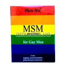 Концентрат феромонів MSM For Gay Men для чоловіків, 1 мл - Фото №1