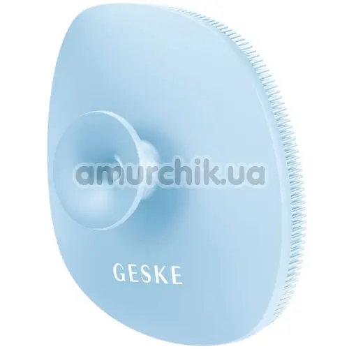 Щітка для обличчя Geske Facial Brush 4 in 1 Suction Mount, блакитна