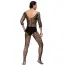 Комбінезон чоловічий Star Night Men Lace Bodystocking, чорний - Фото №3