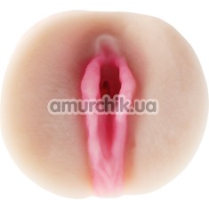 Искусственная вагина с вибрацией Lovetoy Pocket Pussy, телесная - Фото №1