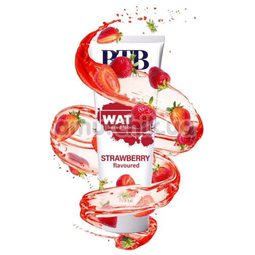 Лубрикант BTB Cosmetics Water Based Lubricant Strawberry - полуниця, 100 мл