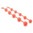 Набор анальных цепочек Posh Silicone “O” Beads, оранжевый - Фото №4