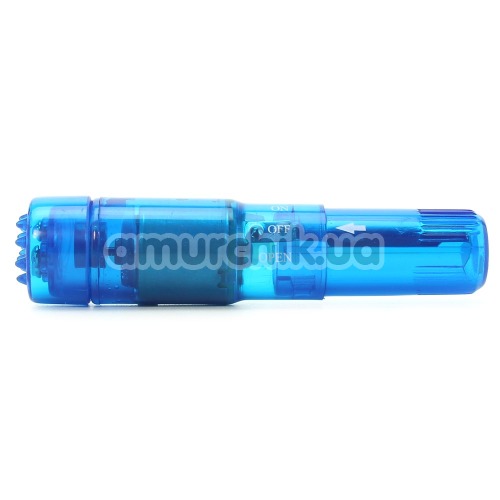 Клиторальный вибратор Mini-Mite Vibrator, голубой