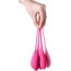 Набор из 6 вагинальных шариков Eromantica K-Rose, розовый - Фото №3