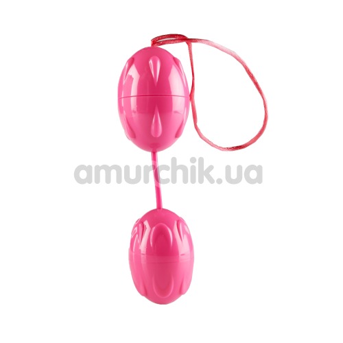 Вагінальні кульки з вібрацією Buzz, рожеві