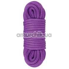 Веревка Sex Extra Love Rope 10 м, фиолетовая - Фото №1