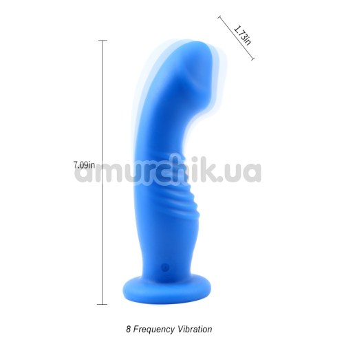 Вібратор для точки G Didi Curve Burst Vibrator, синій