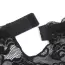 Комплект Star Night Lace Floral Set, чорний: пояс для панчіх + трусики-стрінги - Фото №5