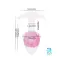 Анальная пробка Liebe Seele Crystal Icecream-Shaped Anal Plug Small, розовая - Фото №3