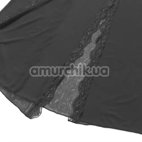 Пеньюар Star Night Maxi Night Dress, чорний