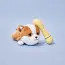 Чехол для хранения секс-игрушек Friday Bae Plush Shibae In Love, коричневый - Фото №3