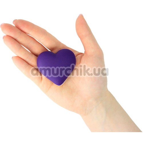 Кліторальний вібратор Rianne S Heart Vibe, фіолетовий