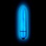 Клиторальный вибратор Rocks-Off Neon Laser, голубой - Фото №2