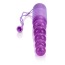 Анальная цепочка с вибрацией Pleasure Beads фиолетовая - Фото №5