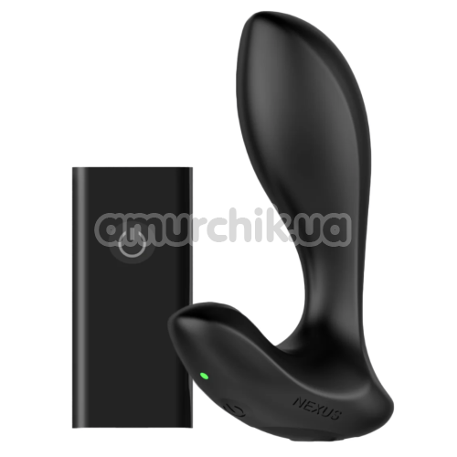 Анальна пробка з вібрацією Nexus Duo Plug, чорна - Фото №1