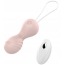 Вагинальные шарики с вибрацией Boss Remote Control Tighten Vibrating Egg, розовые - Фото №1