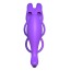 Эрекционное кольцо со стимулятором простаты Fantasy C-Ringz Ass-Gasm Vibrating Rabbit, фиолетовое - Фото №2