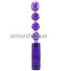 Анальний вібратор Anal Beads, фіолетовий - Фото №1