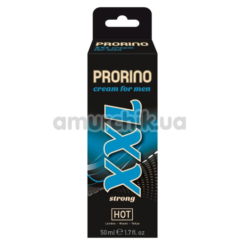 Крем для підвищення потенції і збільшення пеніса Prorino XXL Strong, 50 мл