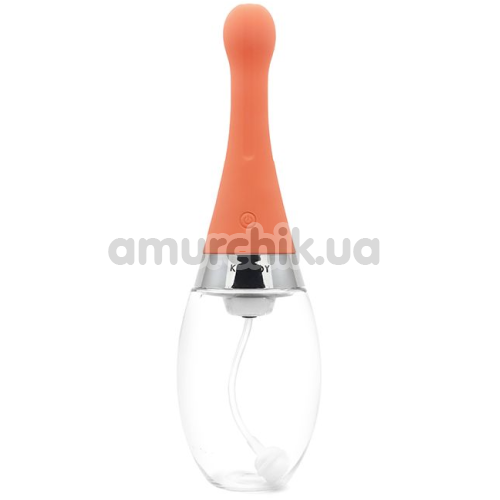 Интимный душ KissToy Bowling, оранжевый - Фото №1