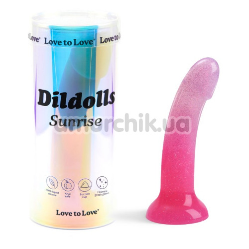 Фалоімітатор Love To Love Dildolls Sunrise, рожевий