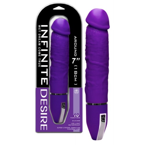 Вібратор Infinite Desire, фіолетовий