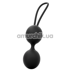 Вагинальные шарики Dorcel Dual Balls Boules De Geisha, черные - Фото №1