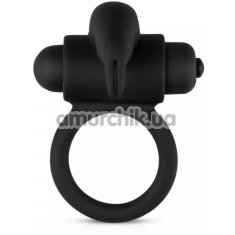 Віброкільце для члена Easy Toys Bunny Vibe Ring, чорне - Фото №1