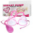 Вакуумная помпа для увеличения груди Breast Pump Enlarge With Twin Cups 014091, розовая - Фото №6