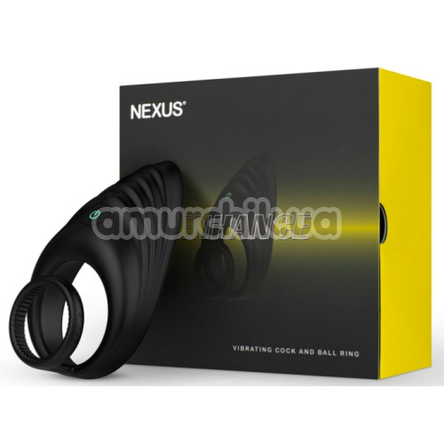 Віброкільце для члена Nexus Enhance, чорне
