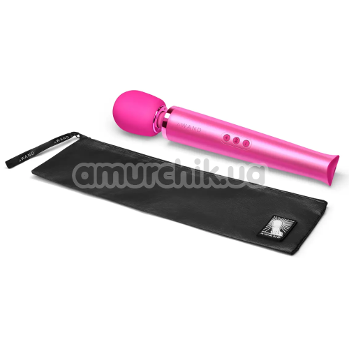Универсальный вибромассажер Le Wand Rechargeable Vibrating Massager, розовый