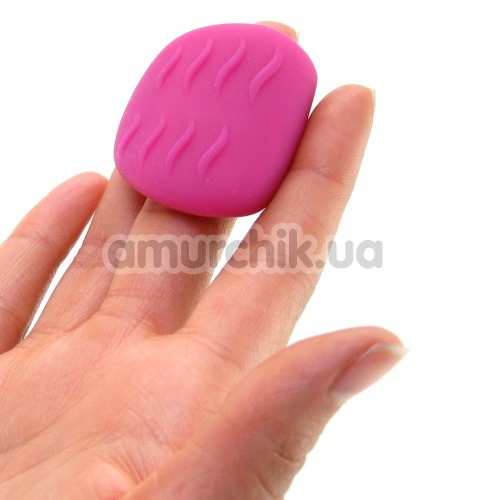 Вібратор на палец KEY Pyxis Finger Massager, рожевий