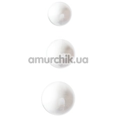 Вагинальные шарики Joyride Premium GlassiX 19, прозрачные - Фото №1