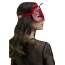 Маска Кошечки Feral Feelings Catwoman Mask, красная - Фото №1