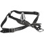 Кожаные стринги с анальной пробкой Zado Men's Leather String Plug, черные - Фото №2