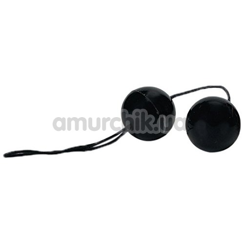 Вагинальные шарики SuperSoft Orgasmus Balls, черные