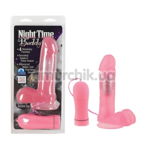 Вибратор Night Time Buddy, розовый