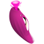 Симулятор орального секса с вибрацией для женщин Sucking Vibrator PL-VR292, розовый - Фото №1