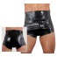 Трусы мужские Latex Diaper Pants, черные - Фото №3