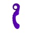 Вибратор для точки G Odeco Hedone Purple, фиолетовый - Фото №2