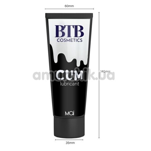 Лубрикант BTB Cosmetics Cum - імітація сперми, 100 мл