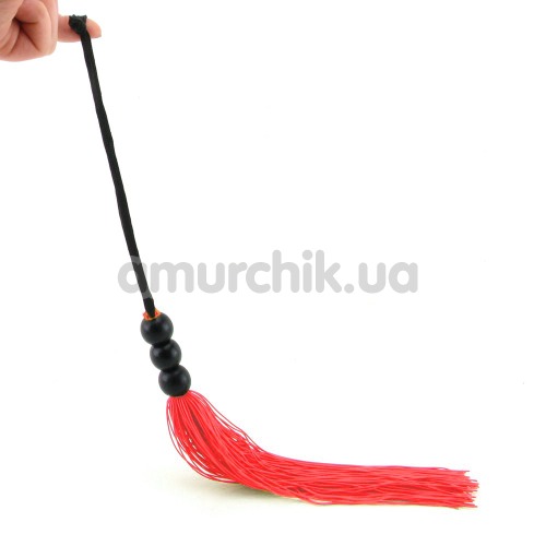 Плеть Sex & Mischief Rubber Whip Small, красная