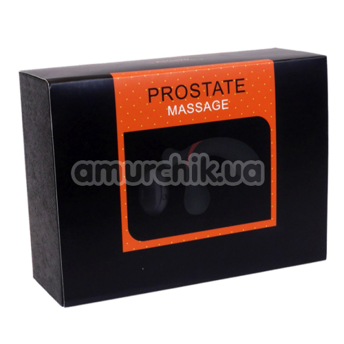 Вибростимулятор простаты Prostate Massager Dual Vibrator, черный