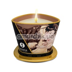 Свеча для массажа Shunga Massage Candle Exotic Intoxicating Chocolate - шоколад, 170 мл - Фото №1