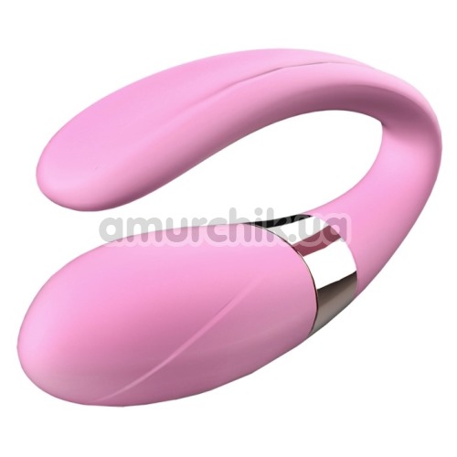 Вібратор V-Vibe Rechargeable Couples Vibrator, рожевий