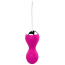 Вагінальні кульки з вібрацією Boss Remote Control Tighten Vibrating Egg, темно-рожеві - Фото №2