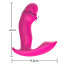 Вибратор с пульсацией и подогревом Foxshow Silicone Panty Vibrator And Pulsator, розовый - Фото №1