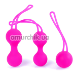 Набор вагинальных шариков Boss Series Bolas, розовый - Фото №1